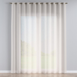 Firana na przelotkach, beżowy, Natural Touch