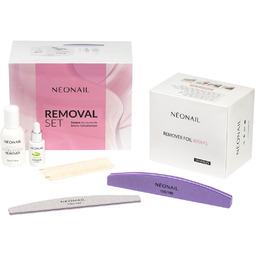 NEONAIL Zestaw do Usuwania Lakieru Hybrydowego REMOVAL SET