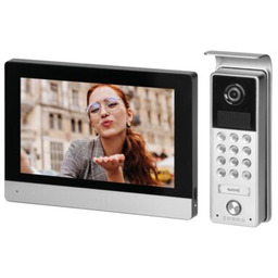 ORNO Zestaw wideodomofonowy CERES OR-VID-ME-1056FHD/B Czarno-srebrny