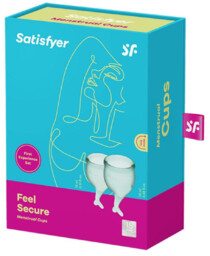 Satisfyer Kubeczki menstruacyjne Feel Secure Menstrual Cup -