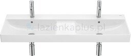 ROCA A32768B000 ONA Umywalka ścienna podwójna 120x46 cm