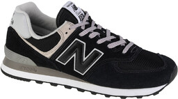 New Balance ML574EVB, Męskie, buty sneakers, Czarne
