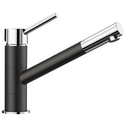 Blanco Kano 526175 Chrom-Czarny Wygląd silgranitu Bateria kuchenna