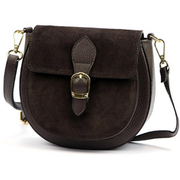 Stylowa Półokrągła damska listonoszka torebka przez ramię