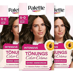 Palette Krem tonujący 5-0 średni brąz (3 x