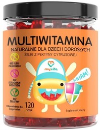 Multiwitamina, Naturalne Żelki dla Dzieci i Dorosłych, MyVita,
