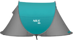 Nils Camp Namiot kempingowy samorozkładający turkusowy NC3743
