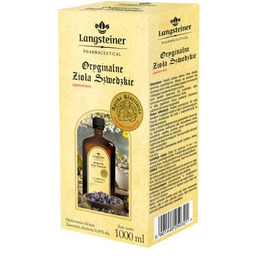 Langsteiner Oryginalne Zioła Szwedzkie, 1000ml
