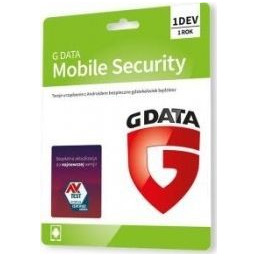 Oprogramowanie G DATA Mobile Internet Security 1DEV 1rok