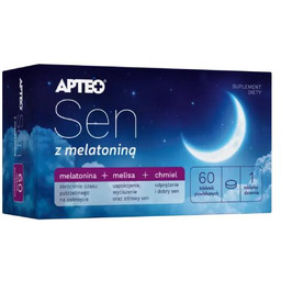 APTEO Sen z melatoniną, 60 tabl.