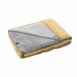 Koc Cosy Home 150x200cm Mustard&Grey, 150 x 200