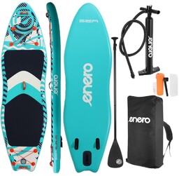 ENERO ZESTAW - DESKA SUP 140KG DMUCHANA 320x91x15CM