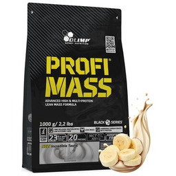 OLIMP Odżywka węglowodanowa Profi Mass Bananowy (1000 g)