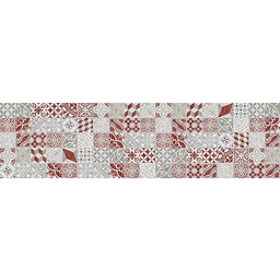 viniliko dywan antyk, winylowy, czerwony, 80 x 300