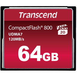 Transcend CF800 64GB CF card MLC NAND flash,