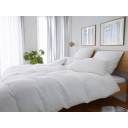 Elegante Pościel lniana Leinen White