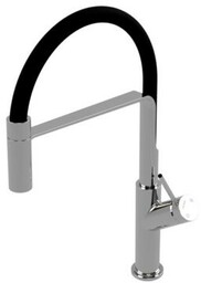 OMNIRES VI6350BL BL VITA Bateria zlewozmywakowa czarny mat