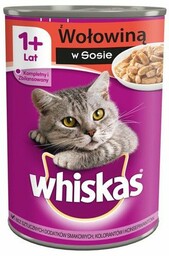 WHISKAS Adult puszka 24x400 g - mokra karma