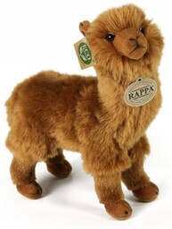 Maskotka Alpaka Lama Brązowa - 23cm