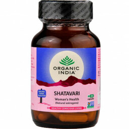 Shatavari Organic India 60 x 400mg (Suplement diety)