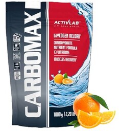 ACTIVLAB Odżywka węglowodanowa Carbomax Pomarańczowy (1000 g)