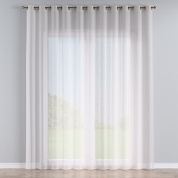 Firana na przelotkach, kremowy, Natural Touch