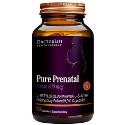 Doctor Life Pure Prenatal Kwas foliowy 800mcg, 90
