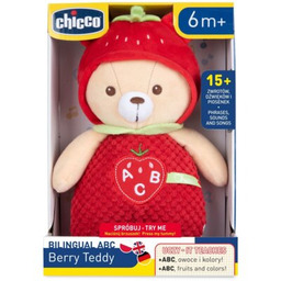 CHICCO Zabawka edukacyjna Bilingual ABC Miś Berry 00012506000130