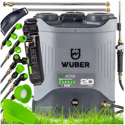 Opryskiwacz Akumulatorowy 20L Ciśnieniowy Plecakowy Mikser Zestaw Dysz