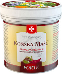 SwissMedicus, końska maść, rozgrzewająca, Forte, 500 ml