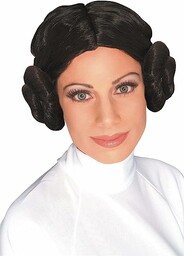 Rubie''s damskie Star Wars, peruki kostiumowe księżniczki Leia,