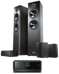 Yamaha MusicCast RX-V4A Czarny, NS-F51/NS-P51 Czarny Zestaw kina