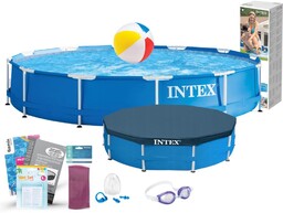 Basen Intex 366x76 Ogrodowy Stelażowy 28210 9w1