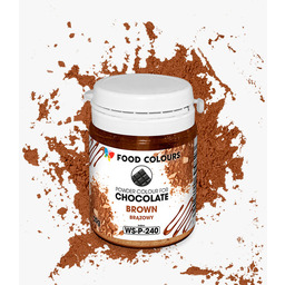 Brązowy barwnik do mas tłustych i zamienników czekolady