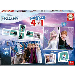 Educa - Disney - Frozen Superpack 4 in