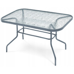 Stolik Stół Ogrodowy Na Taras Ogród Szklany Blat