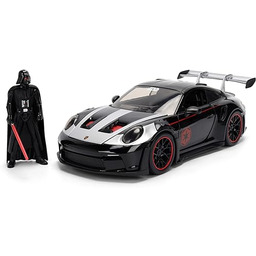 Jada 9336477314R00 Star Wars Porsche 911 GT3 1:24+figurka