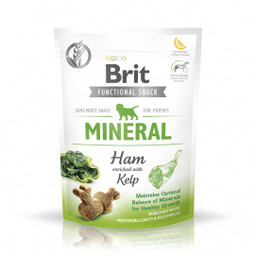 BRIT CARE DOG FUNCTIONAL SNACK MINERAL HAM PUPPY