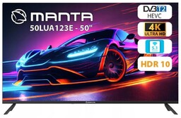 Telewizor Manta 50LUA123E Smart 4K-UHD DVB-T2 Led