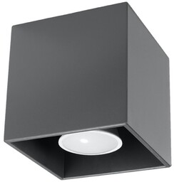 Oprawa sufitowa QUAD antracyt 1xGU10