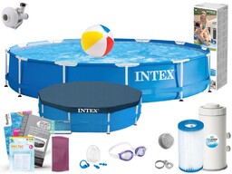 Basen Intex 366x76 Ogrodowy Stelażowy 28210 13w1