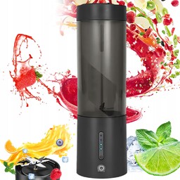 Przenośny Elektryczna Mini Sokowirówka Owoce Blender Kielichowy 450ML