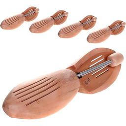 HIMRY Napinacze do butów, drewno, naturalne, 5 x