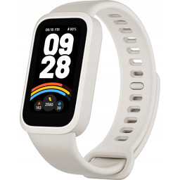 Smartband Xiaomi Mi Band 9 Active Beżowo-biały