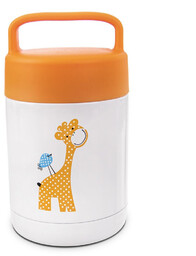 Termos obiadowy stalowy ŻYRAFA 450 ml