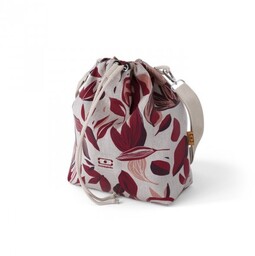 Monbento MB-Lunchbag termiczny z paskiem Fresh Vegetal Red