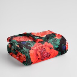 Drukowany koc Casinos 150x200 cm z motywem kwiatowym