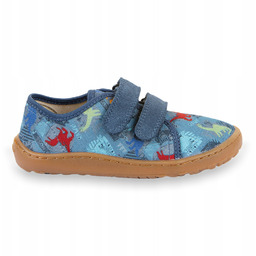 Buty barefoot tenisówki lekkie dziecięce Froddo Canvas Dark