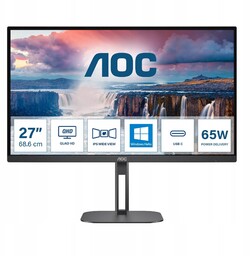 Monitor LCD Aoc Q27V5N/BK 27 " 2560 x