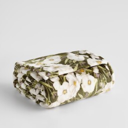 Drukowany koc Emeris 150x200 cm z motywem kwiatowym